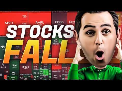 The Stock Market is Flashing Red as Stocks Fall Fast thumbnail