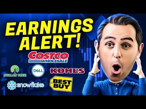 Paul Reacts to STOCK EARNINGS | Dell, KSS, Cost, Snow, BBY, DLTR thumbnail