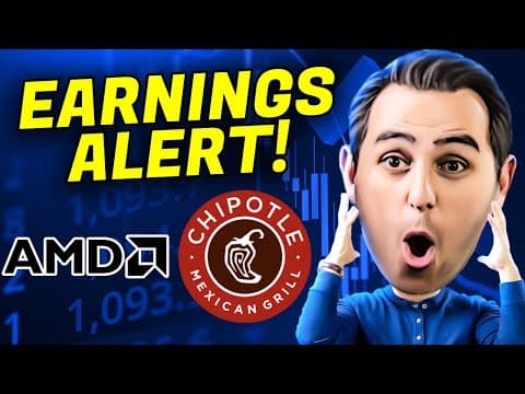 Stocks Crash Today + CMG & AMD Earnings thumbnail