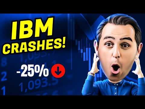 IBM Crashes 25% Today! CPI Beats Expectations, and the Fed Speaks (What do I do?) thumbnail