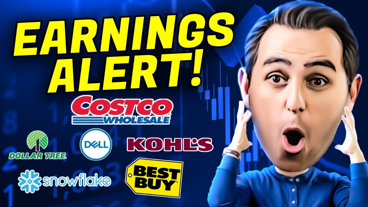 Paul Reacts to STOCK EARNINGS | Dell, KSS, Cost, Snow, BBY, DLTR thumbnail