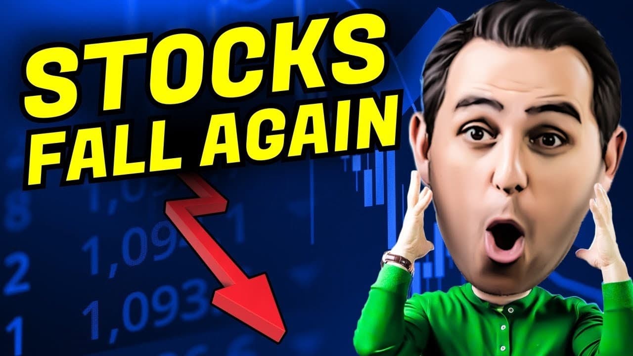 The Stock Market Is Cracking — Nasdaq falls 2%, Tesla, Oracle, and the Fed All at Once thumbnail